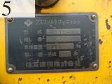 中古建設機械 中古 住友建機 SUMITOMO アスファルトフィニッシャ クローラタイプ HA31C-3