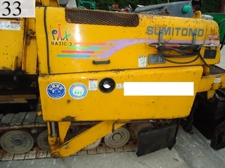 中古建設機械 中古 住友建機 SUMITOMO アスファルトフィニッシャ クローラタイプ HA31C-3