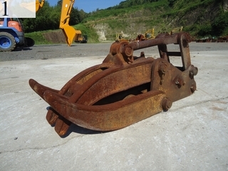 中古建設機械 中古 松本製作所 MATSUMOTO フォークグラップル フォーククロー MX-60
