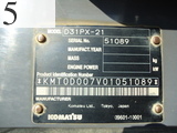 Used Construction Machine Used KOMATSU KOMATSU Bulldozer  D31PX-21