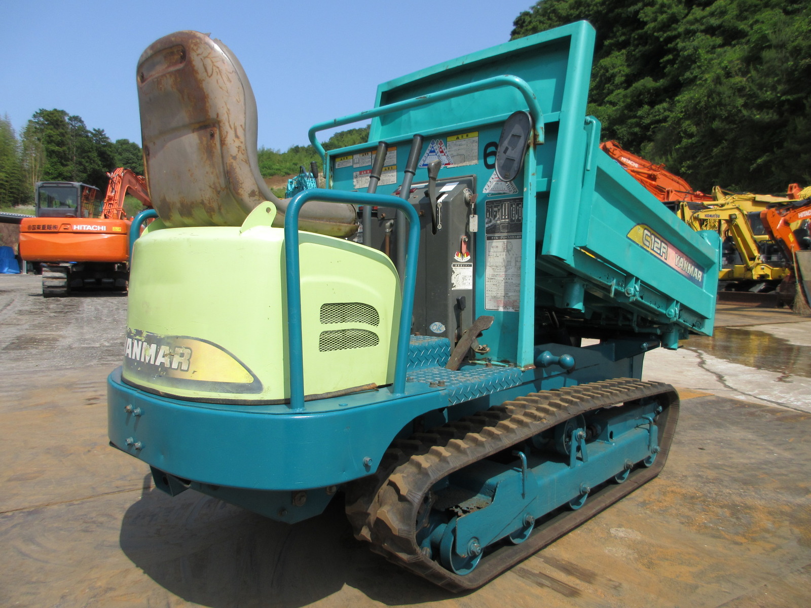 中古建設機械 中古 ヤンマーディーゼル YANMAR クローラ・キャリア クローラダンプ C12R-A