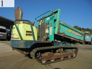 中古建設機械 中古 ヤンマーディーゼル YANMAR クローラ・キャリア クローラダンプ C12R-A