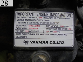 中古建設機械 中古 ヤンマーディーゼル YANMAR クローラ・キャリア クローラダンプ C30R-2