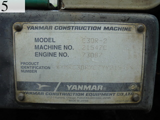 中古建設機械 中古 ヤンマーディーゼル YANMAR クローラ・キャリア クローラダンプ C30R-2
