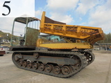 中古建設機械 中古 ヤンマーディーゼル YANMAR クローラ・キャリア クルクルキャリア・全旋回キャリアダンプ C50R-3A