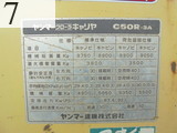 中古建設機械 中古 ヤンマーディーゼル YANMAR クローラ・キャリア クルクルキャリア・全旋回キャリアダンプ C50R-3A