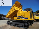 中古建設機械 中古 コマツ KOMATSU クローラ・キャリア クルクルキャリア・全旋回キャリアダンプ CD60R-1