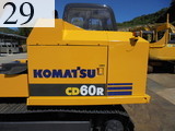 中古建設機械 中古 コマツ KOMATSU クローラ・キャリア クルクルキャリア・全旋回キャリアダンプ CD60R-1
