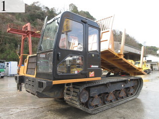 中古建設機械 中古 諸岡 MOROOKA 林業機械 フォワーダ・クローラ キャリア MST-1500VDL