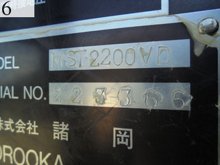 中古建設機械 中古 諸岡 MOROOKA クローラ・キャリア クローラダンプ MST-2200VD