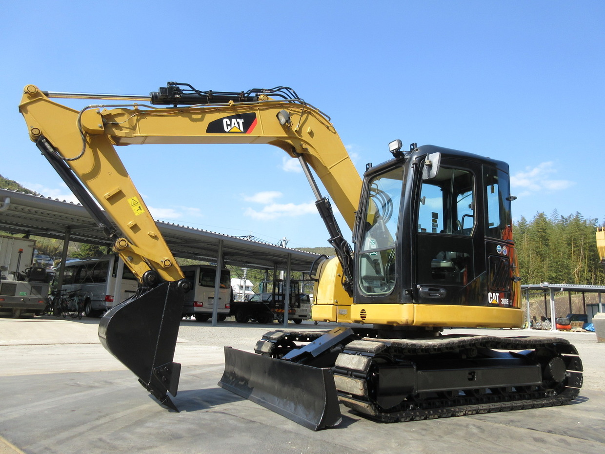 中古建設機械 中古 キャタピラー CAT 油圧ショベル・バックホー ０．２－０．３立米 308ECR