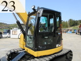 中古建設機械 中古 キャタピラー CAT 油圧ショベル・バックホー ０．２－０．３立米 308ECR