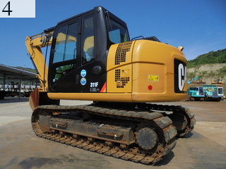 中古建設機械 中古 キャタピラー CAT 油圧ショベル・バックホー ０．４－０．５立米 311FLRR