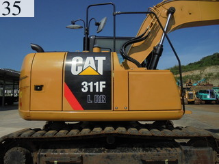 中古建設機械 中古 キャタピラー CAT 油圧ショベル・バックホー ０．４－０．５立米 311FLRR