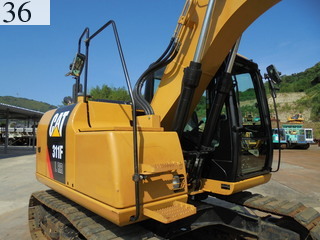 中古建設機械 中古 キャタピラー CAT 油圧ショベル・バックホー ０．４－０．５立米 311FLRR