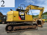 中古建設機械 中古 キャタピラー CAT 油圧ショベル・バックホー ０．４－０．５立米 311FLRR