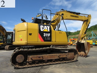 中古建設機械 中古 キャタピラー CAT 油圧ショベル・バックホー ０．４－０．５立米 311FLRR