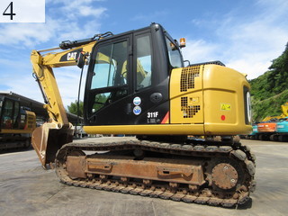 中古建設機械 中古 キャタピラー CAT 油圧ショベル・バックホー ０．４－０．５立米 311FLRR