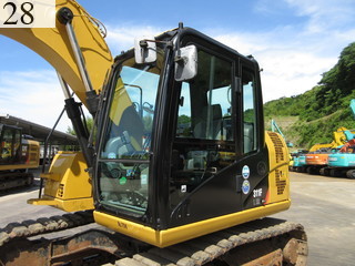 中古建設機械 中古 キャタピラー CAT 油圧ショベル・バックホー ０．４－０．５立米 311FLRR