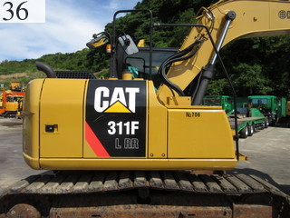 中古建設機械 中古 キャタピラー CAT 油圧ショベル・バックホー ０．４－０．５立米 311FLRR