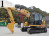 中古建設機械 中古 キャタピラー CAT 油圧ショベル・バックホー ０．４－０．５立米 311FLRR
