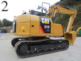 中古建設機械 中古 キャタピラー CAT 油圧ショベル・バックホー ０．４－０．５立米 311FLRR