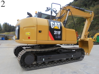 中古建設機械 中古 キャタピラー CAT 油圧ショベル・バックホー ０．４－０．５立米 311FLRR
