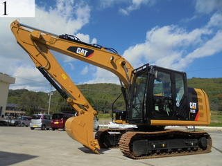 中古建設機械 中古 キャタピラー CAT 油圧ショベル・バックホー ０．４－０．５立米 312E-2