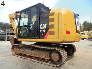 中古建設機械 中古 キャタピラー CAT 油圧ショベル・バックホー ０．４－０．５立米 312E