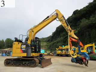 中古建設機械 中古 キャタピラー CAT 林業機械 ハーベスタ 314ELCR-MS