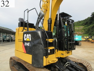 中古建設機械 中古 キャタピラー CAT 林業機械 ハーベスタ 314ELCR-MS