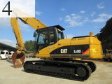 中古建設機械 中古 キャタピラー CAT 解体機 ロングフロント・ハイリフト 320DL