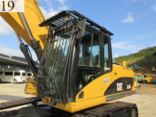 中古建設機械 中古 キャタピラー CAT 解体機 ロングフロント・ハイリフト 320DL