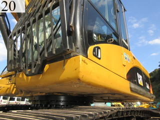 中古建設機械 中古 キャタピラー CAT 解体機 ロングフロント・ハイリフト 320DL