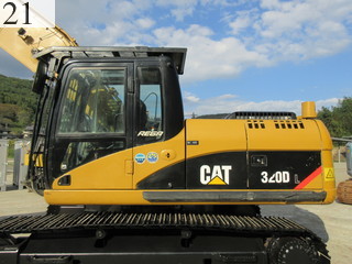 中古建設機械 中古 キャタピラー CAT 解体機 ロングフロント・ハイリフト 320DL