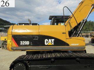 中古建設機械 中古 キャタピラー CAT 解体機 ロングフロント・ハイリフト 320DL