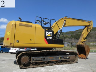 中古建設機械 中古 キャタピラー CAT 油圧ショベル・バックホー ０．７－０．９立米 320E-2
