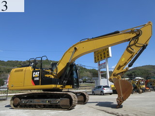 中古建設機械 中古 キャタピラー CAT 油圧ショベル・バックホー ０．７－０．９立米 320E-2