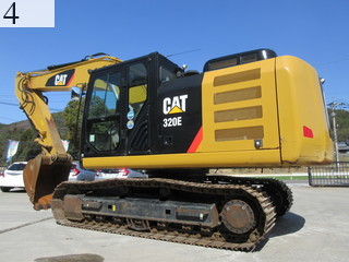 中古建設機械 中古 キャタピラー CAT 油圧ショベル・バックホー ０．７－０．９立米 320E-2