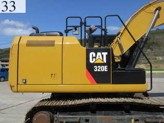 中古建設機械 中古 キャタピラー CAT 油圧ショベル・バックホー ０．７－０．９立米 320E-2
