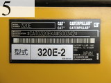 中古建設機械 中古 キャタピラー CAT 油圧ショベル・バックホー ０．７－０．９立米 320E-2