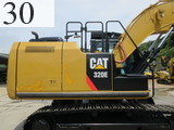 中古建設機械 中古 キャタピラー CAT 油圧ショベル・バックホー ０．７－０．９立米 320E-2