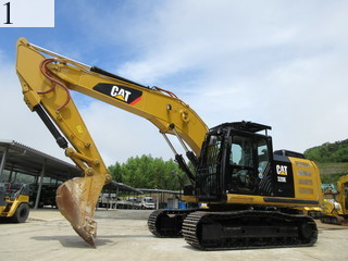 中古建設機械 中古 キャタピラー CAT 油圧ショベル・バックホー ０．７－０．９立米 320E-2