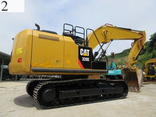 中古建設機械 中古 キャタピラー CAT 油圧ショベル・バックホー ０．７－０．９立米 320E-2