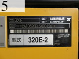 中古建設機械 中古 キャタピラー CAT 油圧ショベル・バックホー ０．７－０．９立米 320E-2