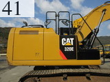 中古建設機械 中古 キャタピラー CAT 油圧ショベル・バックホー ０．７－０．９立米 320E-2