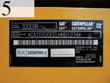 中古建設機械 中古 キャタピラー CAT 油圧ショベル・バックホー ０．７－０．９立米 320ERR-2