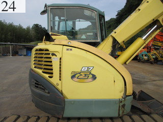 中古建設機械 中古 ヤンマーディーゼル YANMAR 油圧ショベル・バックホー ０．２－０．３立米 B7-5A