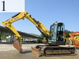 中古建設機械 中古 ヤンマーディーゼル YANMAR 油圧ショベル・バックホー ０．２－０．３立米 B7-5B