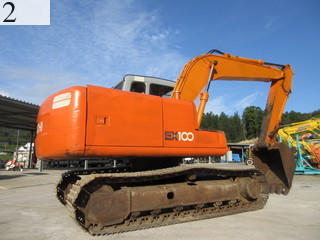 中古建設機械 中古 日立建機 HITACHI 油圧ショベル・バックホー ０．４－０．５立米 EX100-5E